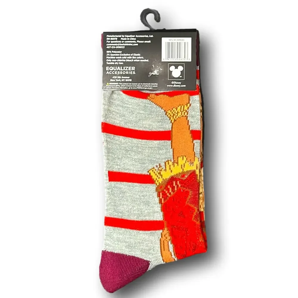 3/$20 Disney Moana Funny Novelty Crew Socks - NWT